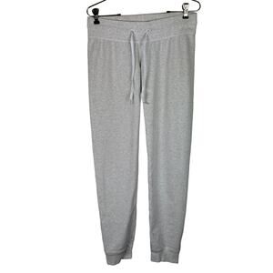 Lululemon Gray and White Sweat Pants, Size 6